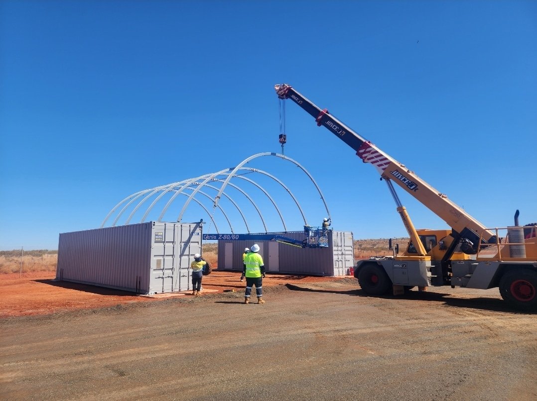 Constructing a dome structure