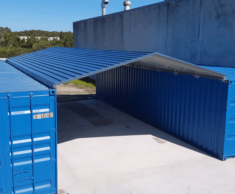 Steel Clad Container Structures